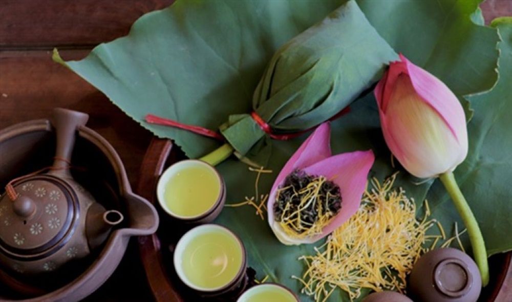 Trà sen Tây Hồ: Hương vị tinh hoa của đất Tràng An