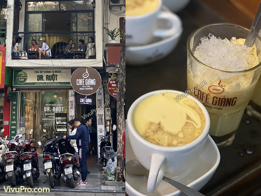 Café Giảng – Trứng nổi tiếng: Hành Trình Khám Phá Một Biểu Tượng Văn Hóa Hà Nội