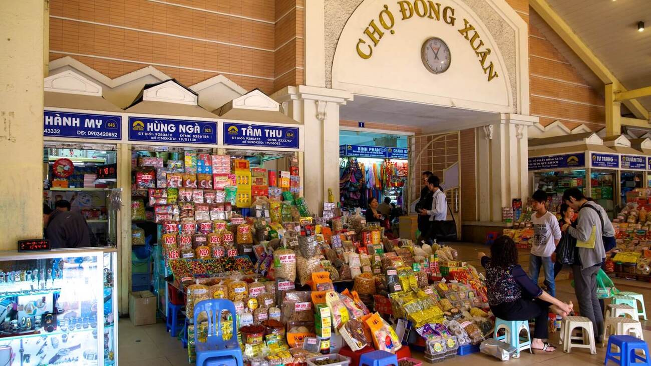 Chợ Đồng Xuân – Khu chợ nổi tiếng hàng đầu tại Hà Nội