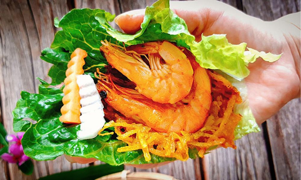 Công thức làm bánh tôm hồ tây thơm ngon, giòn rụm