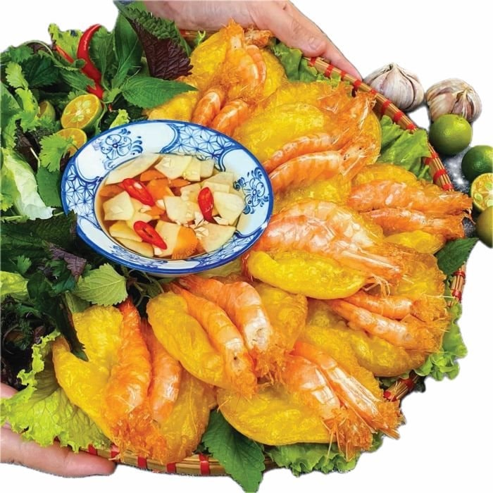 Công thức làm bánh tôm hồ tây thơm ngon, giòn rụm