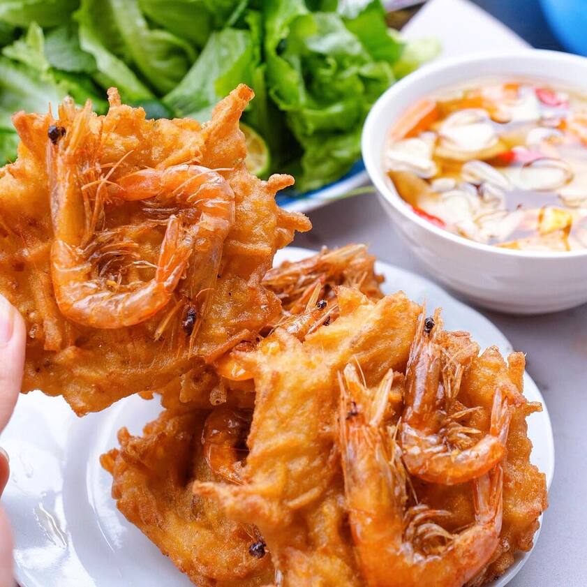 Công thức làm bánh tôm hồ tây thơm ngon, giòn rụm