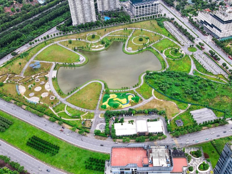 Công viên Mễ Trì – Hành trình khám phá thiên nhiên xanh giữa lòng Hà Nội