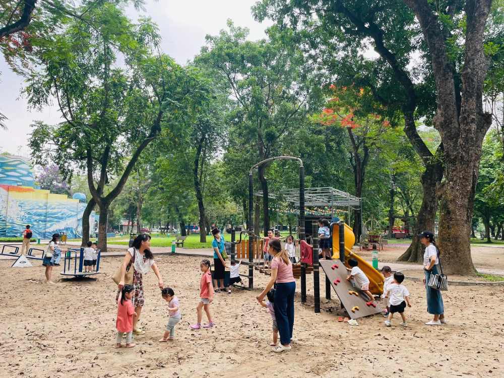 Công viên Thống Nhất ở đâu? Tọa độ vui chơi nổi tiếng giữa lòng Thủ Đô