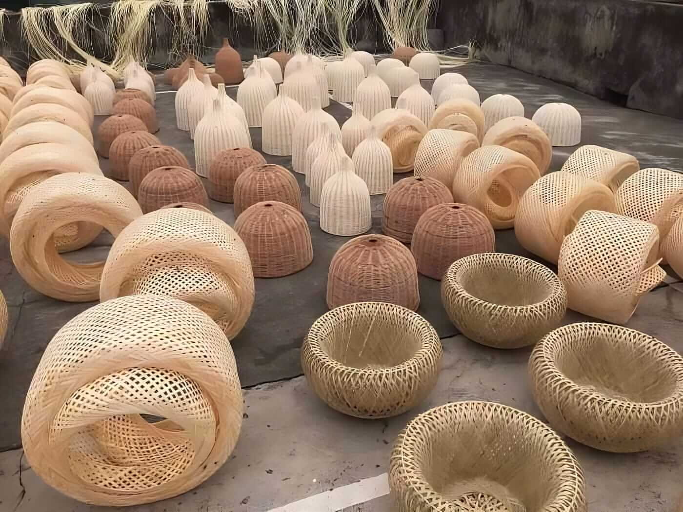 Làng mây tre đan Phú Vinh – Khám phá xứ mây tinh hoa thủ công Hà Nội