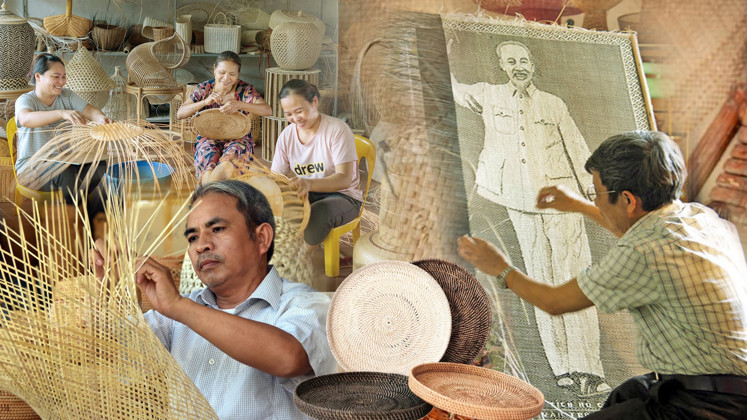Làng mây tre đan Phú Vinh – Khám phá xứ mây tinh hoa thủ công Hà Nội