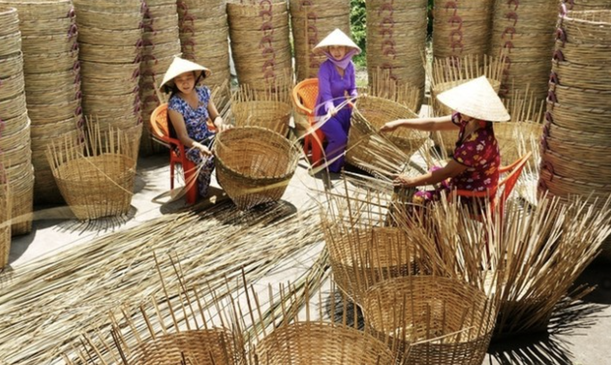Làng mây tre đan Phú Vinh – Khám phá xứ mây tinh hoa thủ công Hà Nội