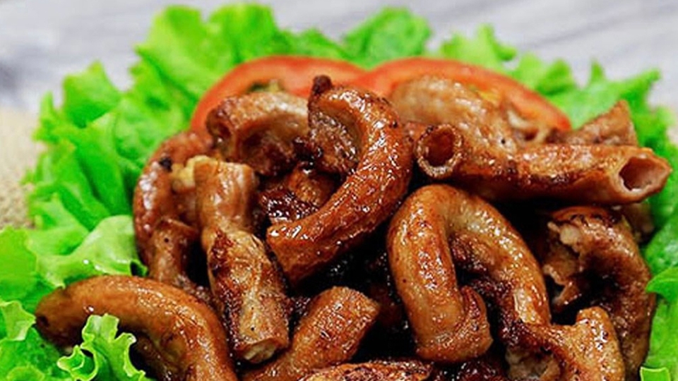 Lòng nướng: Đặc sản níu chân thực khách Hà Thành