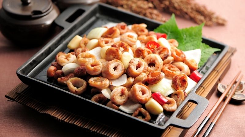 Lòng nướng: Đặc sản níu chân thực khách Hà Thành
