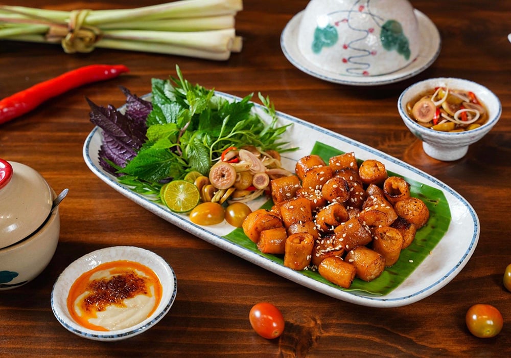 Lòng nướng: Đặc sản níu chân thực khách Hà Thành