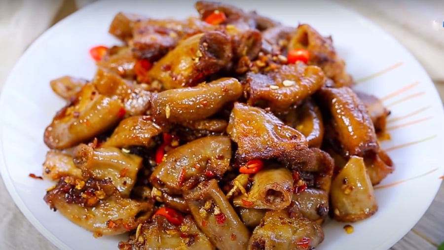 Lòng rán: Món ăn độc đáo, tinh hoa ẩm thực đường phố Hà Nội
