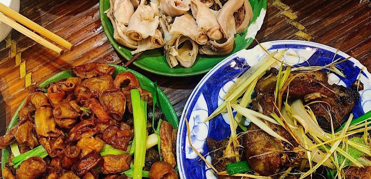 Lòng rán: Món ăn độc đáo, tinh hoa ẩm thực đường phố Hà Nội