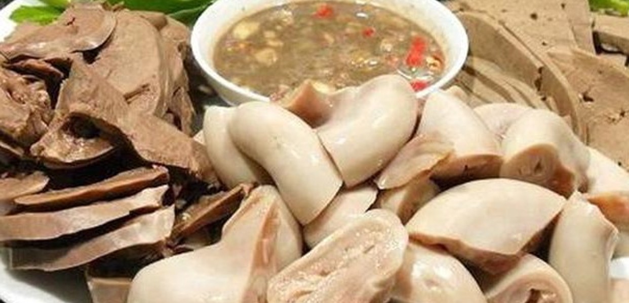 Lòng rán: Món ăn độc đáo, tinh hoa ẩm thực đường phố Hà Nội