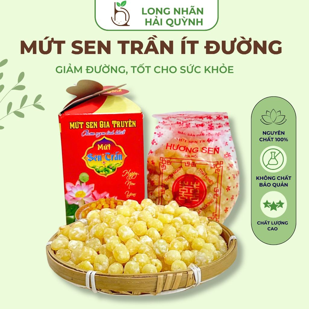 Mứt sen Trần – Cách làm và quy trình sản xuất mứt sen ngon nhất