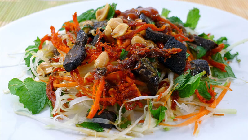Nộm bò khô: Đặc sản “gây thương nhớ” giữa lòng Hà Nội