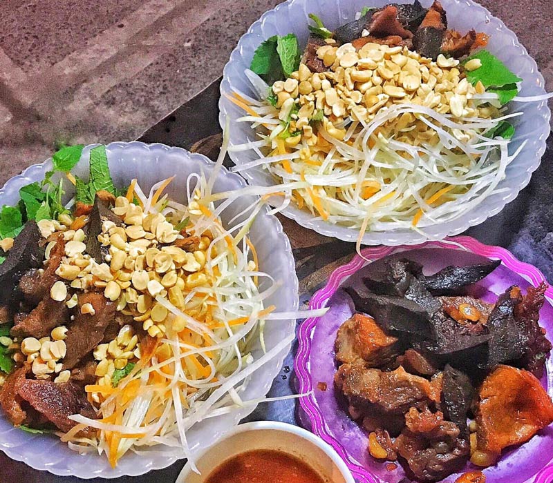 Nộm bò khô: Đặc sản “gây thương nhớ” giữa lòng Hà Nội