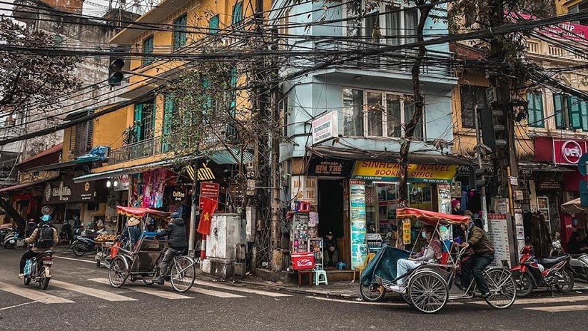 Phố Lý Thường Kiệt: Khu phố tuyệt đẹp lúc sáng sớm
