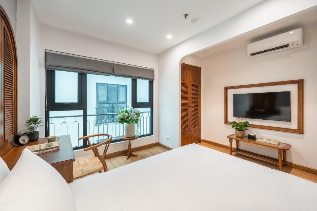 Review Khách sạn The Queen Hotel &#038; Spa 2: Trải nghiệm nghỉ dưỡng sang trọng giữa lòng Hà Nội